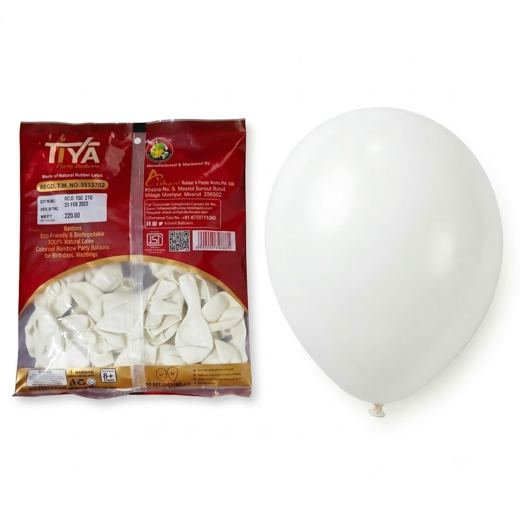 Tiya White (50Pcs Pack) 