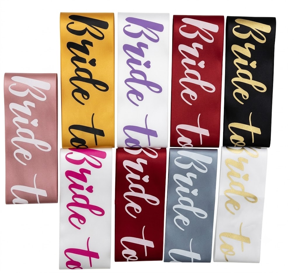 Bride To Be Sash 