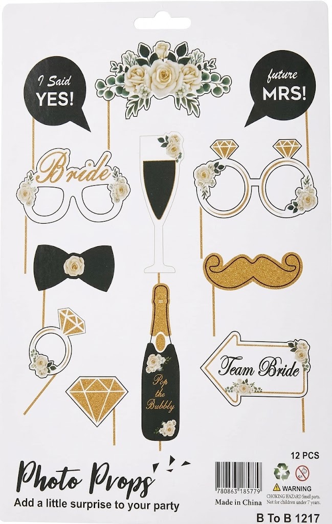 Bride To Be Props 
