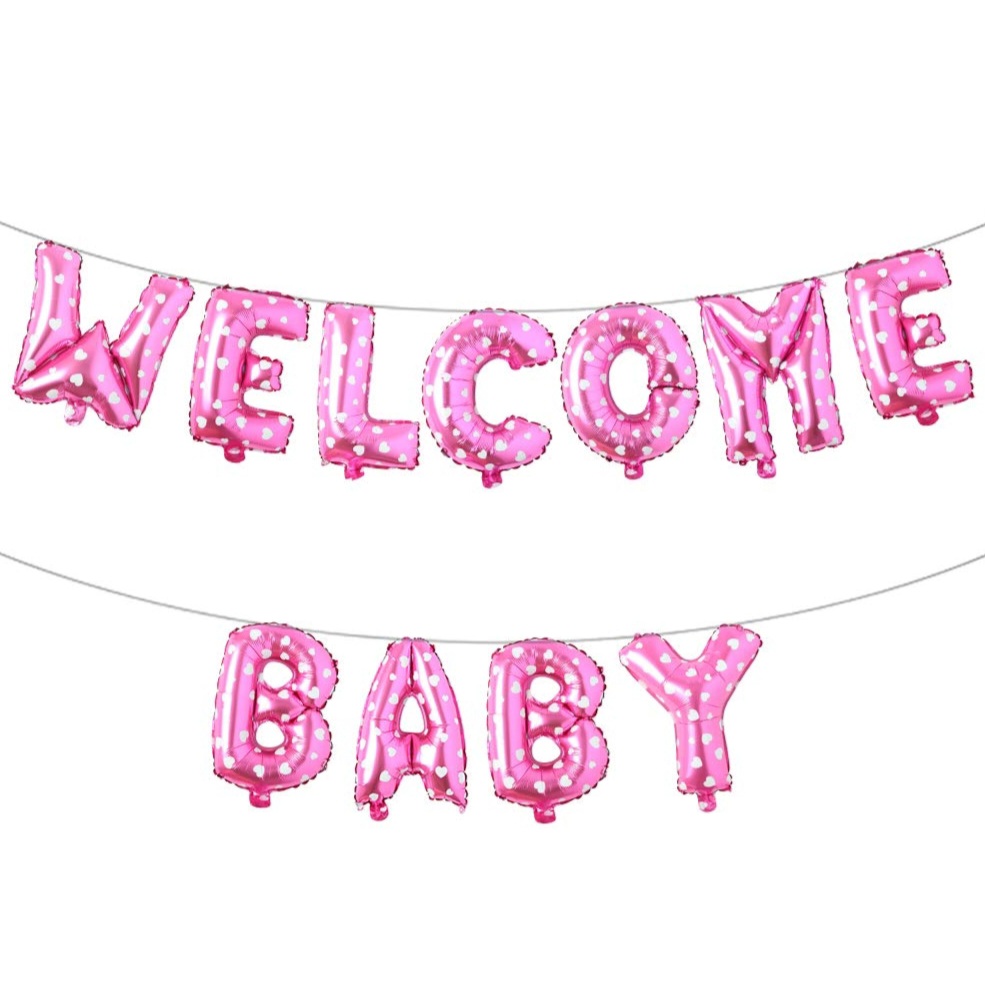 WELCOME BABY FOIL BALLOON 