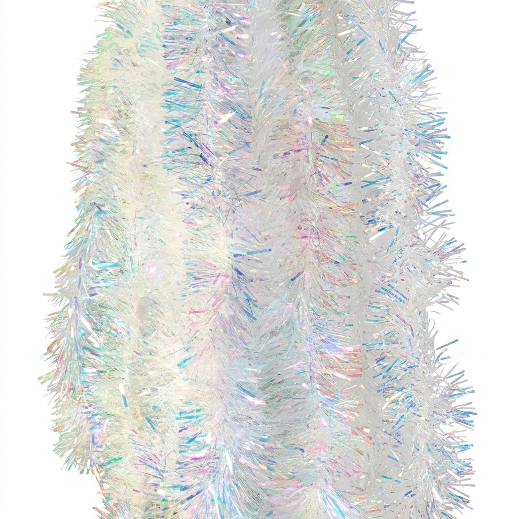 iridescent Tinsel Garland  