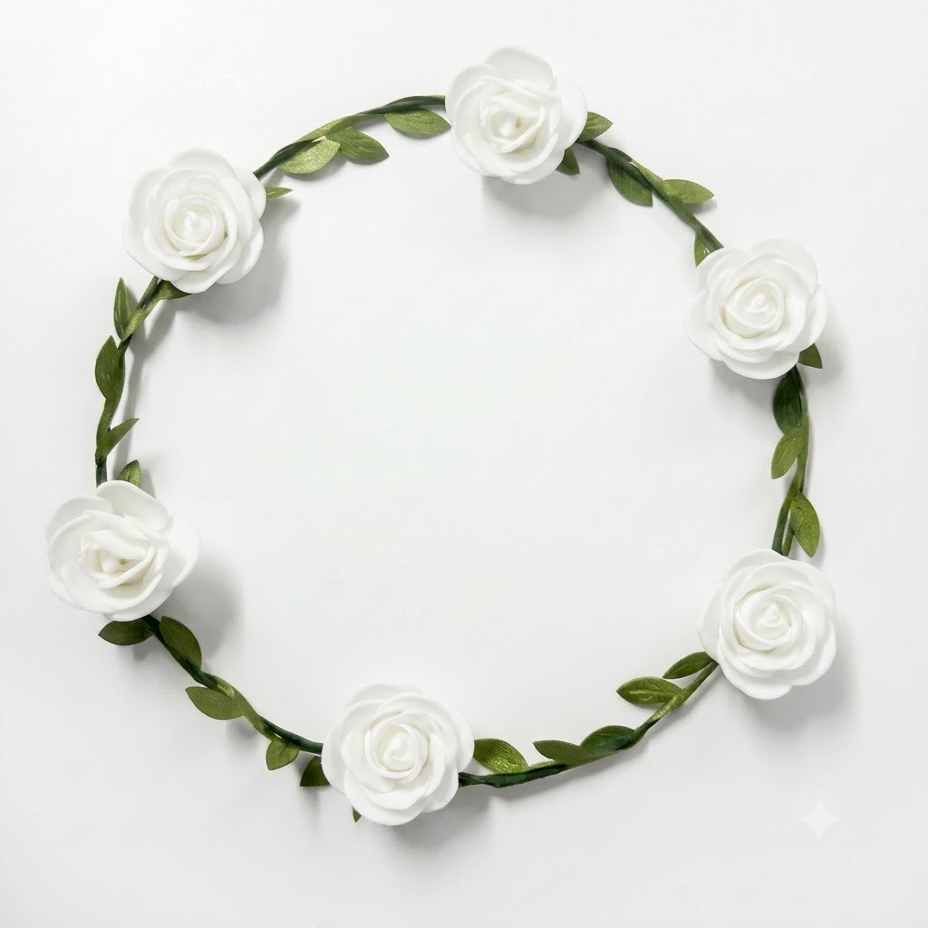 Flower Tiara (12Pcs) 