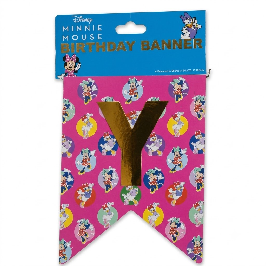 Happy Birthday Mickey Banner