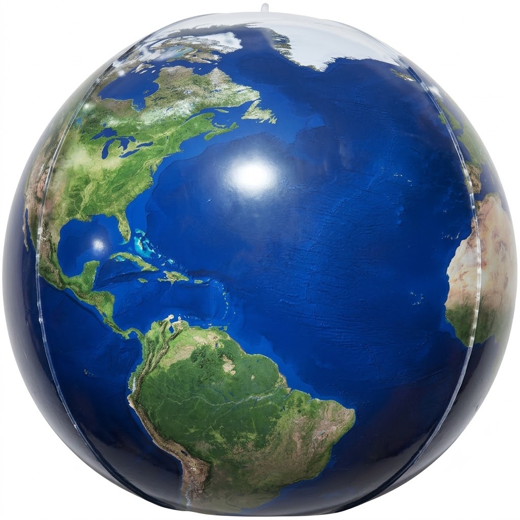 4D Earth Globe Balloon