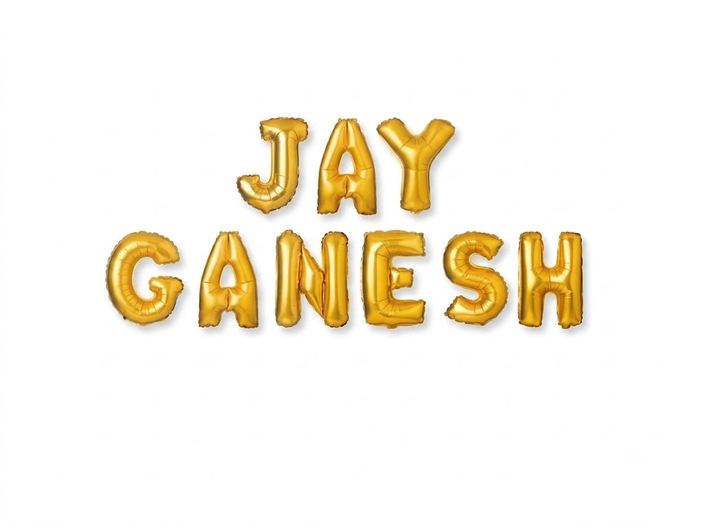 JAY GANESH FOIL BALLOON