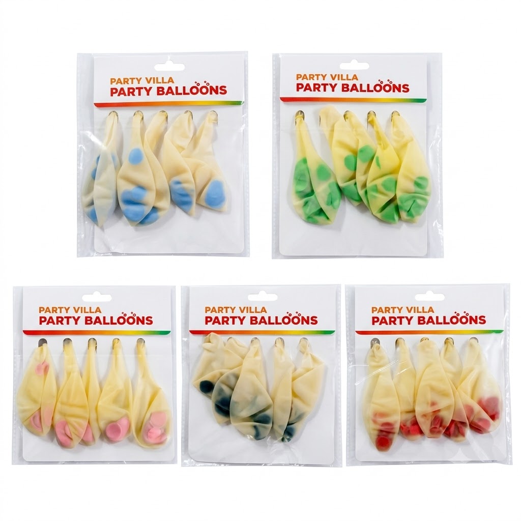 5pcs confetti Balloon