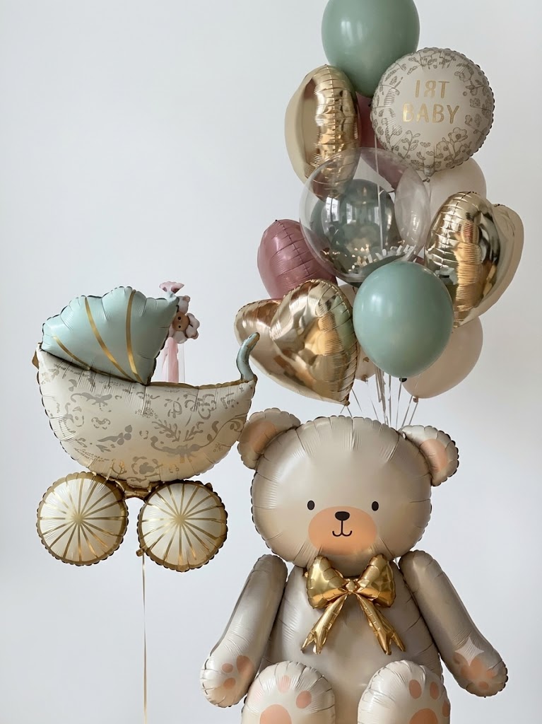 WareHouse Teddy Ballloon Set 