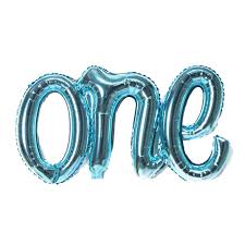 One Foil Balloon (Blue) 