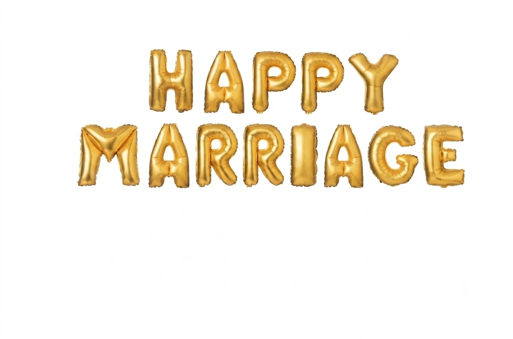 HAPPY MARRIAGE FOIL BALLOON