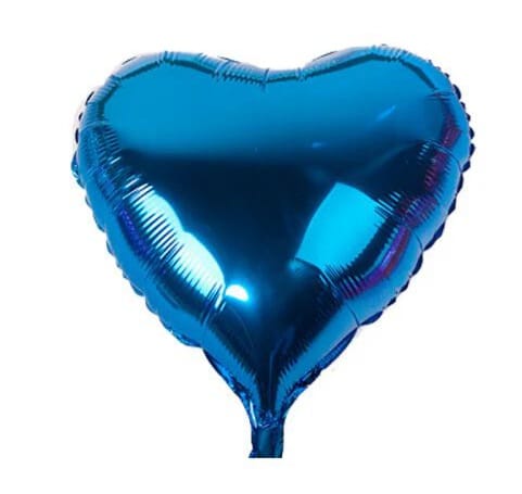 Heart Blue (10Pcs pack) 