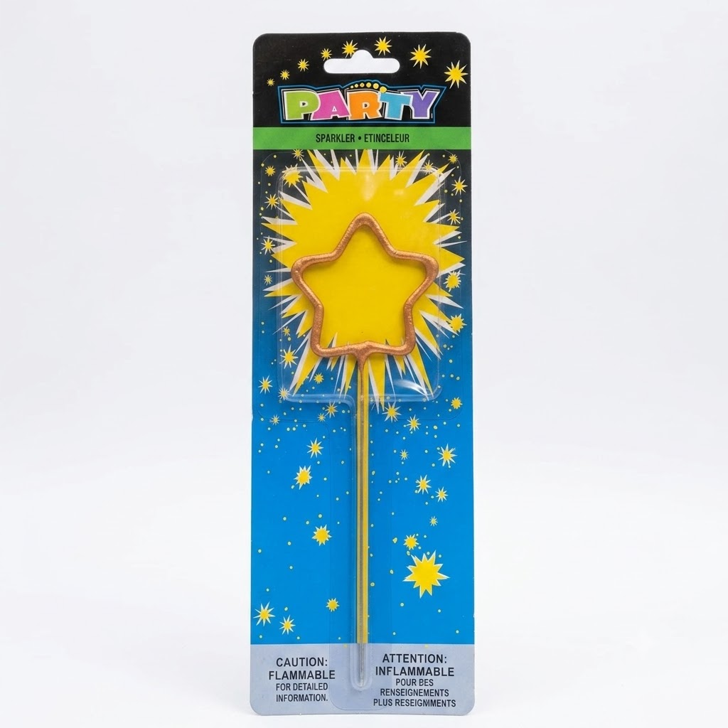 Sparkler Candle (Star ) 
