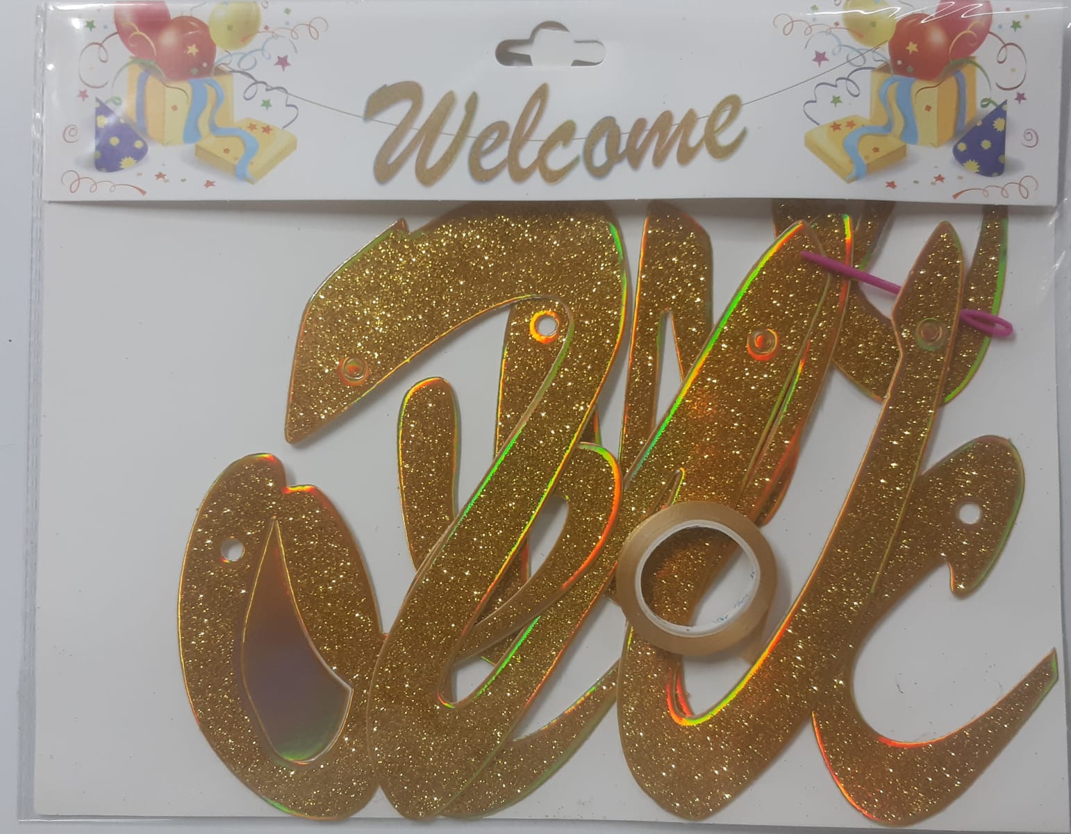 Welcome Cursive Banner 