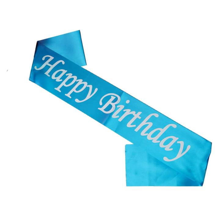 Happy Birthday Sash 