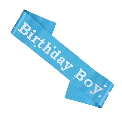  Birthday Boy Sash
