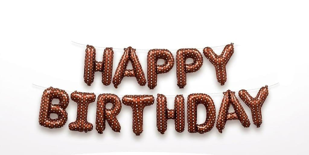 Happy Birthday Foil Balloon 