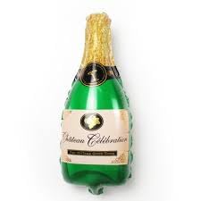 16" Champagne Bottle