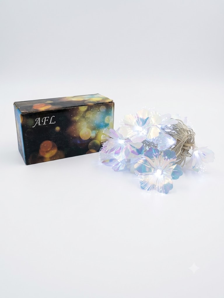 Fiber Optic Flower String Light
