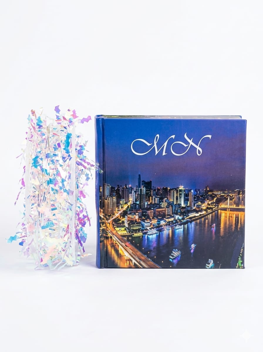 Multicolor lridescent Foil Tinsel Series 