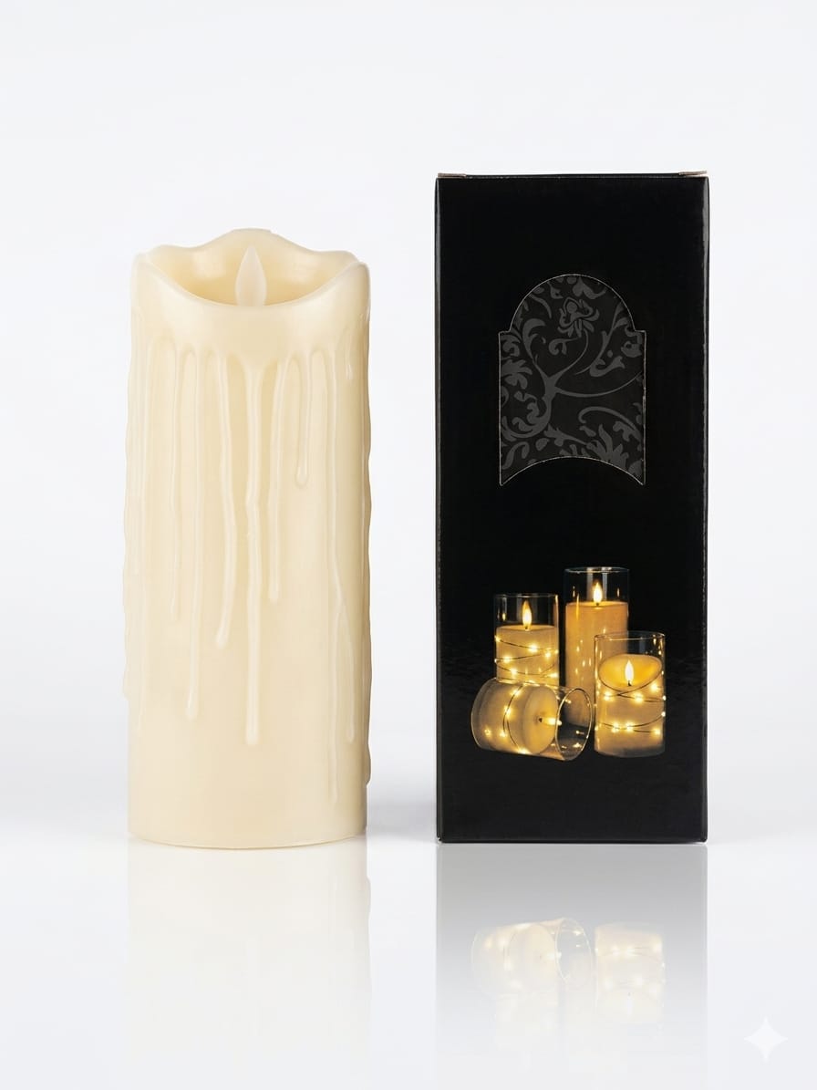 Led Pillar Candle (Lc-20) 