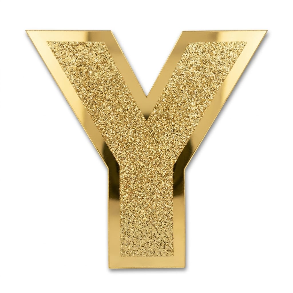 1PCS GLITTER ALPHBET