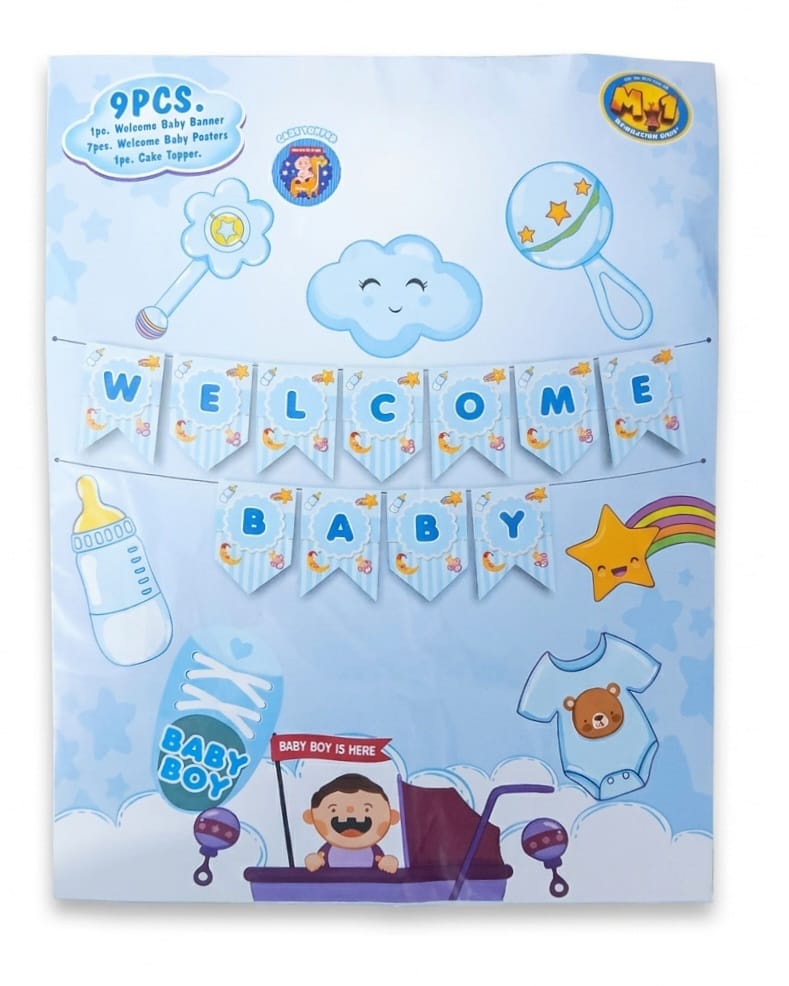 Welcome Baby  Combo (Blue) 