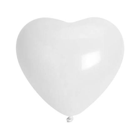 Heart Balloon White (1000Pcs Pack) 